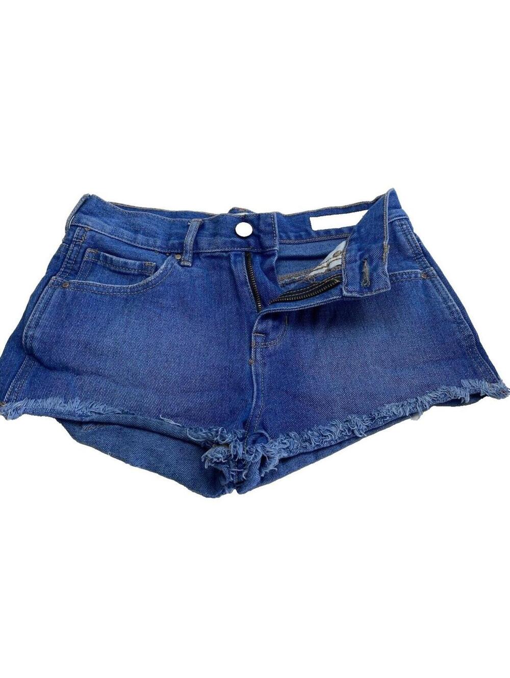 Bullhead Women’s High-Rise Jean Shorts, Size 25, Stylish & Comfortable